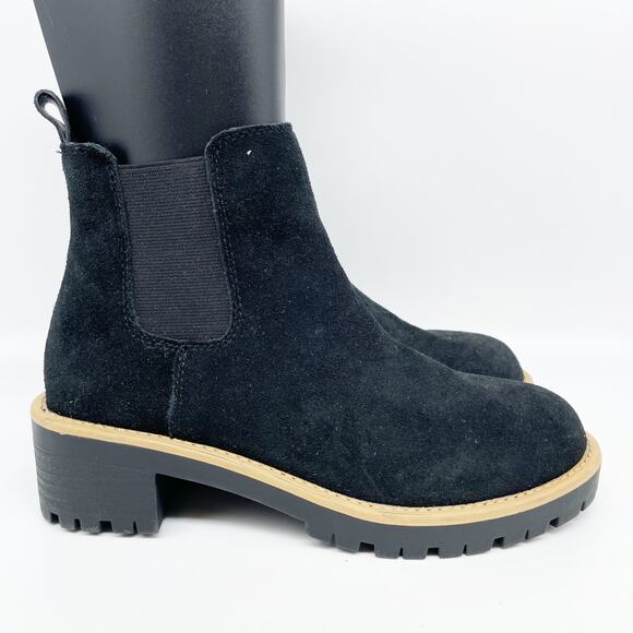 Blondo Women's Matilda Waterproof Lug Sole Chelsea Boot Black Size 5.5 M - Picture 3 of 12